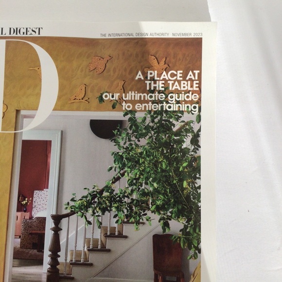 ARCHITECTURAL DIGEST NEVER READ NOVEMBER 2023 ISSUE NWT - Picture 2 of 7